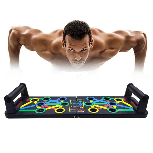 14 in 1 Push-Up Rack Board Training Sport Workout Fitness Gym