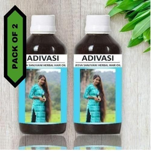 Adivasi Herbal Hair Oil 100ML             [ BUY 1 GET 1 FREE ] [ LIMITED OFFER ]