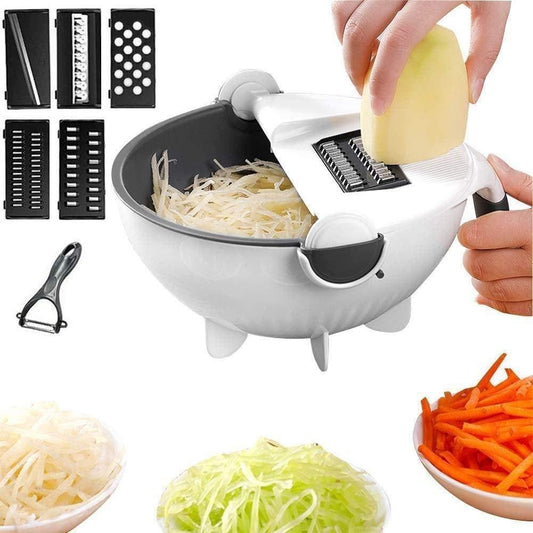 Vegetable Cutter with Drain Basket